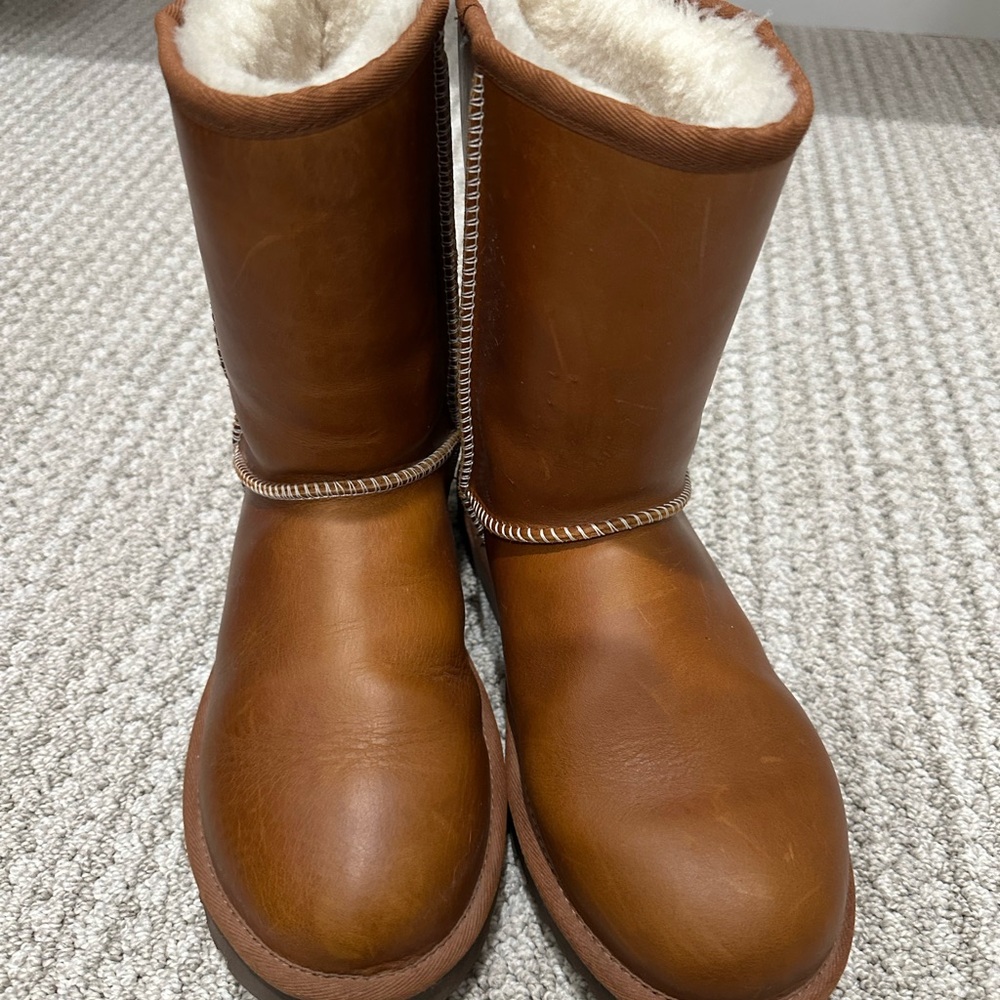 UGG Tan Shearling Boots